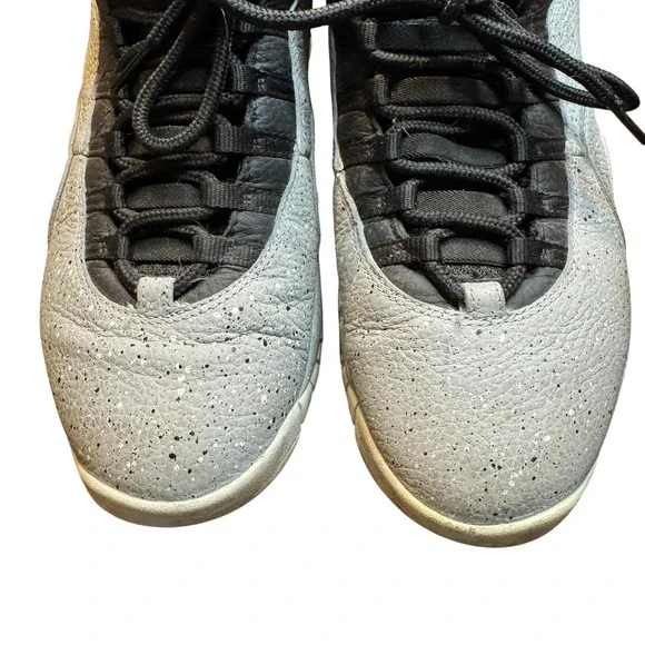 Air Jordan 10 Retro‎ Cement Shoes Mens Size 12 Basketball 310805-062 Nike